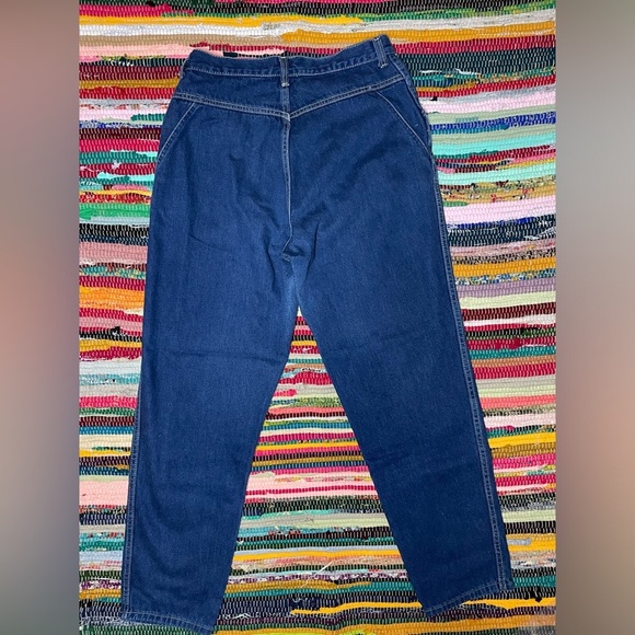 Vintage Zena High Waist Tapered Mom Jeans 80s 90s Size 13 Juniors - Picture 6 of 10